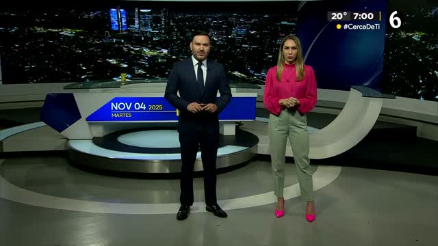Telediario nocturno CdMx, martes 04 de noviembre de 2025.