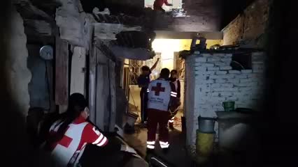 Una impresionante movilización de la Cruz Roja Mexicana, delegación Torreón, se registró la noche del pasado lunes 3 de noviembre, en la colonia Eduardo Guerra.