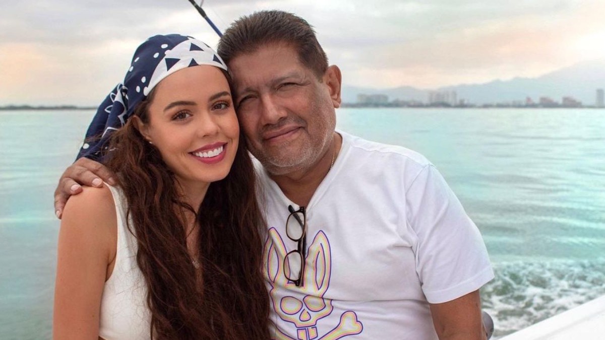 Juan Osorio y su esposa Eva Daniela