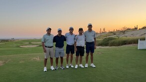 Raúl Pereda, Emilio González, Alejandro Madariaga, Omar Morales y Emilio Gil, representantes mexicanos en el World Wide Technology Championship 2025.