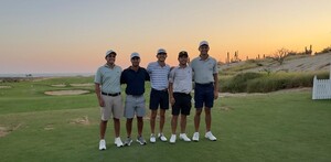 Raúl Pereda, Emilio González, Alejandro Madariaga, Omar Morales y Emilio Gil, representantes mexicanos en el World Wide Technology Championship 2025.