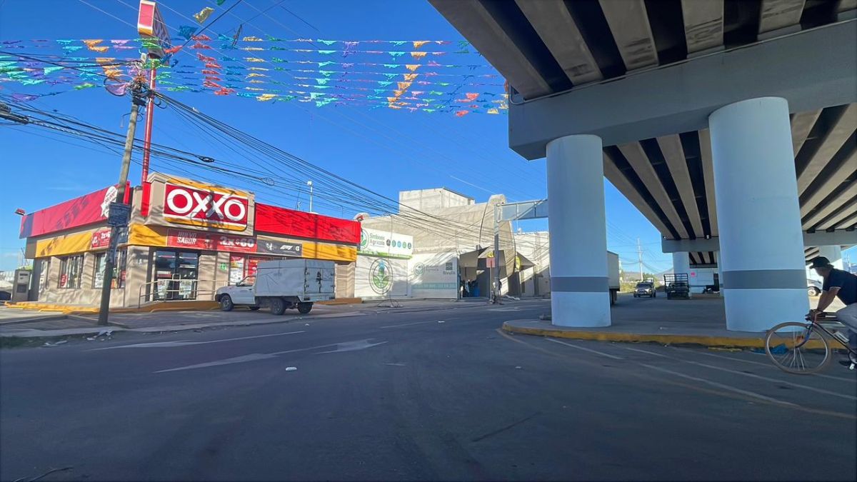 Lugar en dónde la madrugada del 2 de noviembre mataron a tres policías