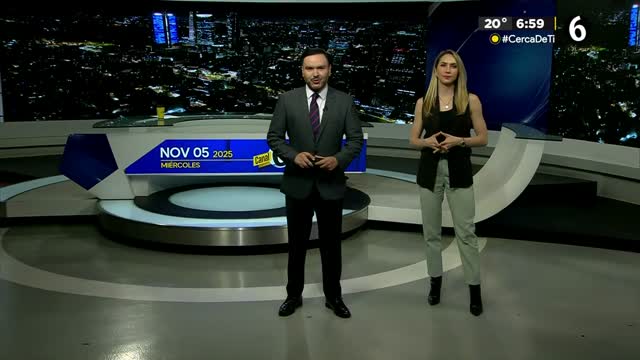 Telediario nocturno CdMx, miércoles 05 de noviembre de 2025.