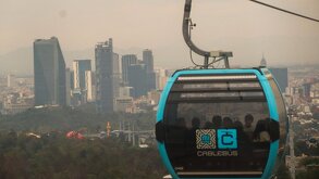 Cablebús con mala calidad del aire en CdMx