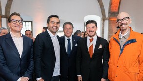 Dante Delgado reapareció públicamente durante el primer informe de Pablo Lemus en Jalisco.