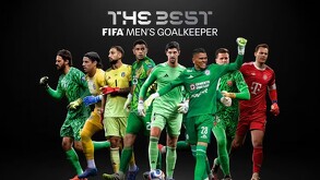 Los mejores porteros del mundo y nominados al Premio The Best de la FIFA 2025.