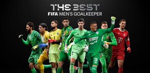 Los mejores porteros del mundo y nominados al Premio The Best de la FIFA 2025.