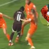 Momento exacto de la jugada en donde se pedía penal a favor de las mexicanas a minutos finales del encuentro contra Holanda.