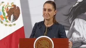 Claudia Sheinbaum habló sobre los productores de maíz durante la mañanera del pueblo.