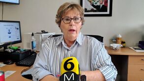 Leticia Castaño, recaudadora local de rentas en la ciudad de Torreón, en entrevista para Telediario Laguna.