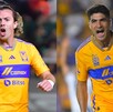 Sebastián Córdova y Nicolás Ibáñez, jugadores de Tigres en el Apertura 2025.