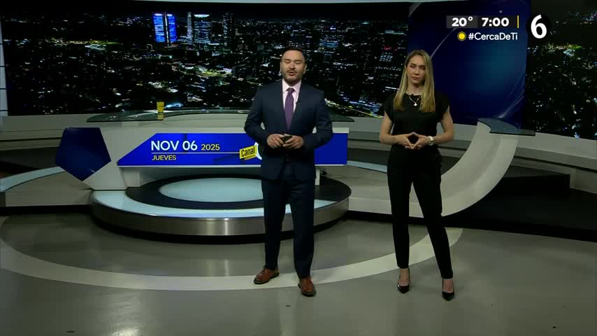 Telediario nocturno CdMx, jueves 06 de noviembre de 2025.