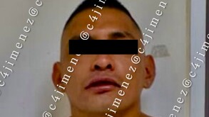 Uriel 'N', hombre que acosó a la presidenta Claudia Sheinbaum en la Ciudad de México, durante una caminata.