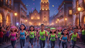 La Carrera Nocturna Querétaro 2025,  ha causado emoción entre todos los corredores queretanos.
