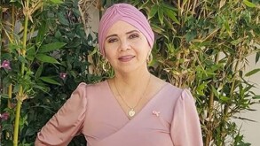 Gabriela López, mujer lagunera que sobrevivió al cáncer de mama.