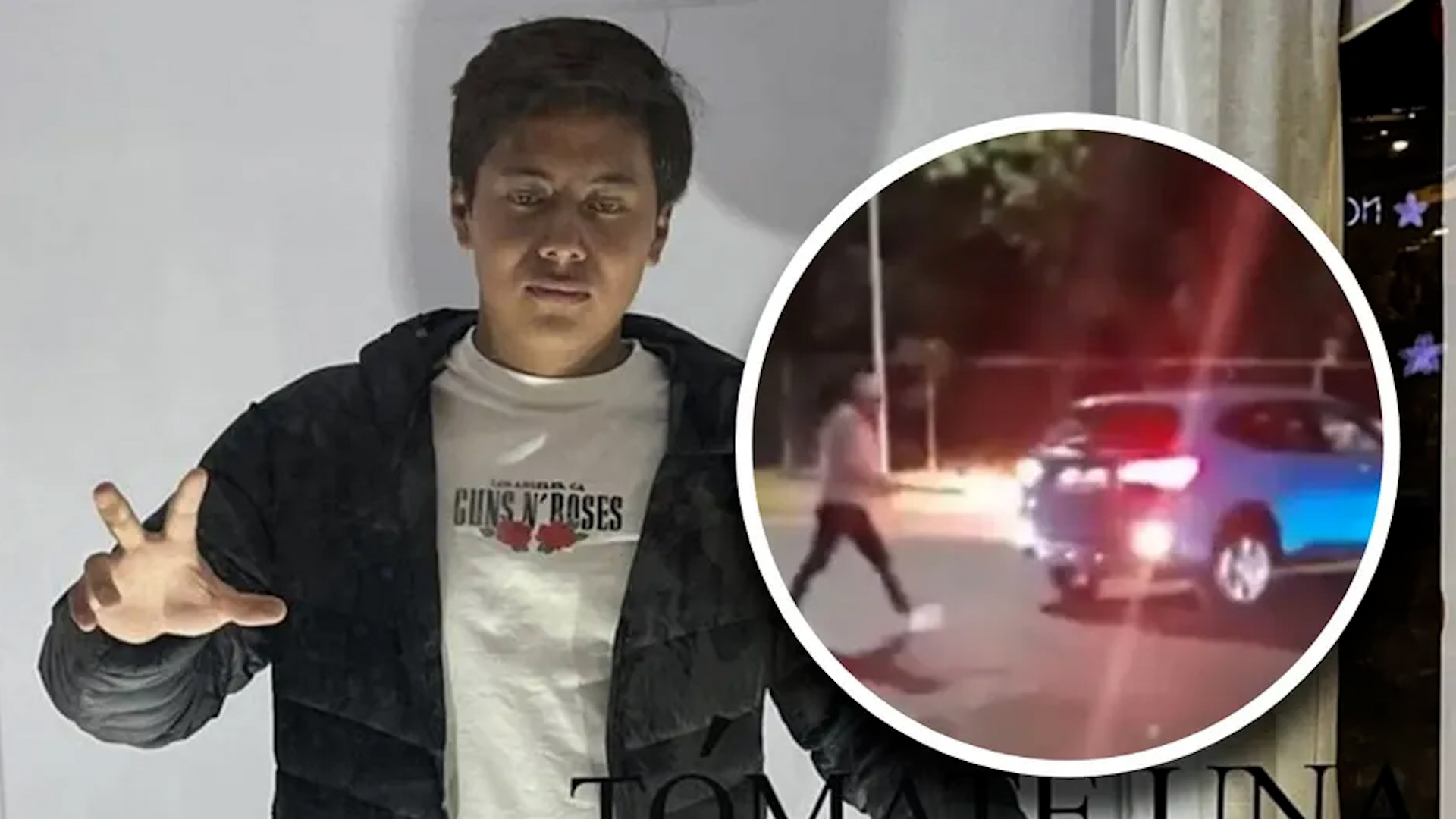 El joven intentó intervenir en un conflicto vial cuando fue atacado.