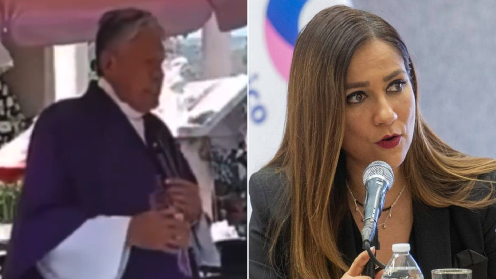 La gobernadora Libia Dennise García aseguró que no denunciará al Sacerdote de Chucándiro, Alfredo Gallegos.