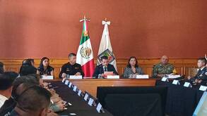 Sesión del Consejo Estatal de Protección Civil 