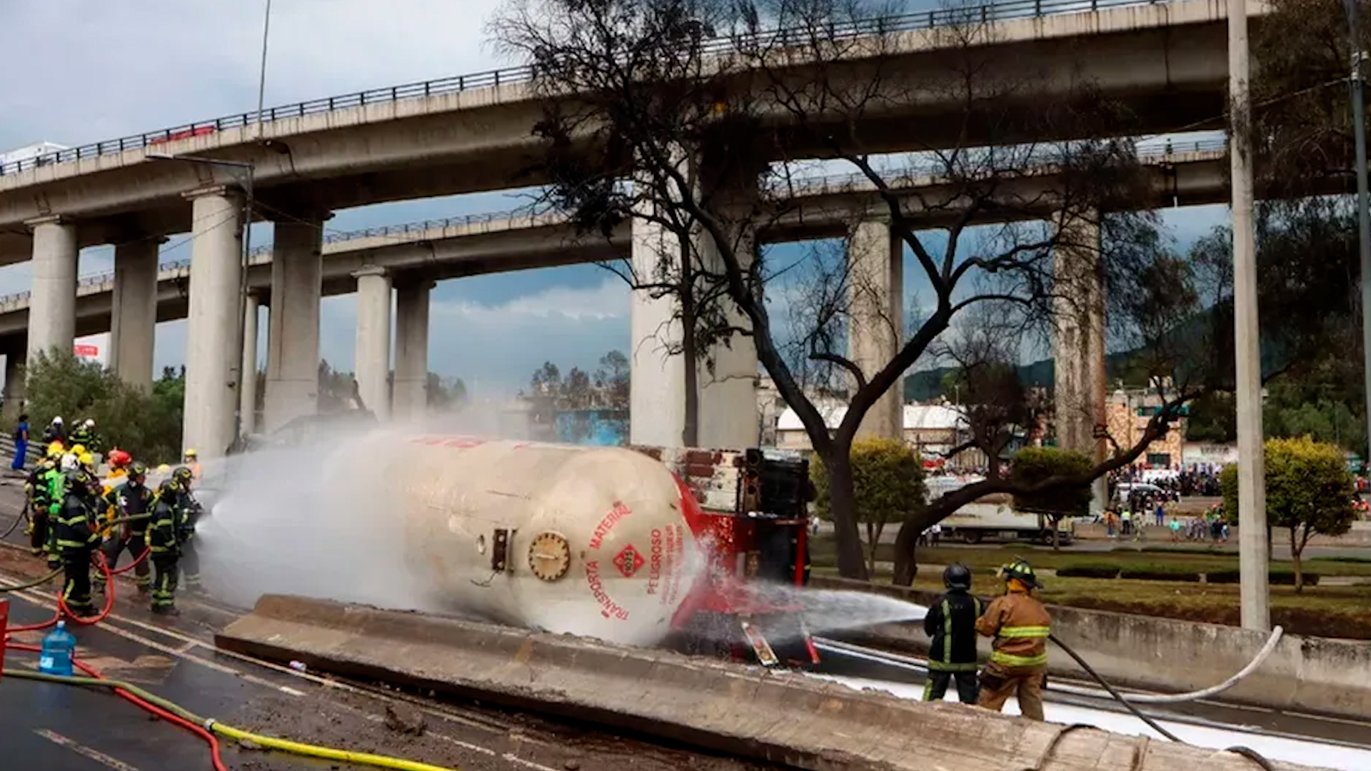 Según los registros solo queda una mujer de 22 años hospitalizada después del trágico acontecimiento.