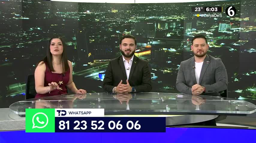 Programa conducido por Zelenny Ibarra, Rubén Carreón y Fernando Robles, sábado 8 de noviembre de 2025.