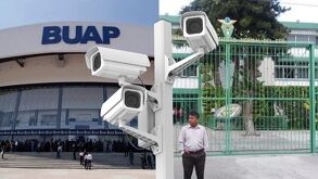 Cámaras de Vigilancia cuidarán inmediaciones de la BUAP y el BINE en Puebla.