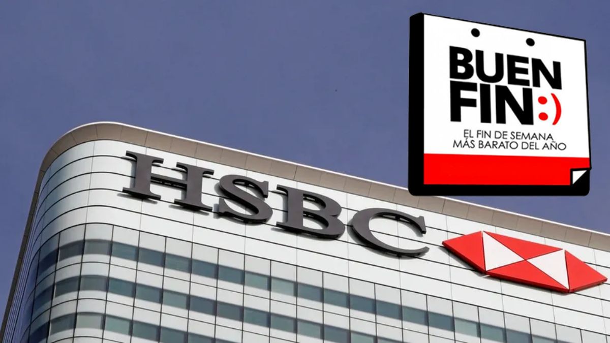 Fachada de una sucursal de HSBC