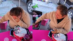 Mujer en video viral de TikTok llorando en Durango capital.