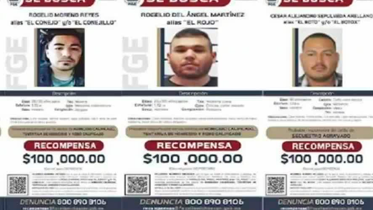 El gobierno de Michoacán y fuerzas federales buscan a las cabezas de ocho grupos criminales, la mayoría ligados al CJNG.