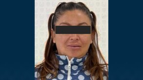 Foto de la detención de Adriana ‘N’, presunta operadora de Los Tanzanios.