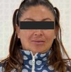 Foto de la detención de Adriana ‘N’, presunta operadora de Los Tanzanios.