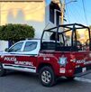 Zona acordonada en el punto en donde se realizó la fiesta en la que un hombre falleció por asfixia, mientras comía barbacoa.