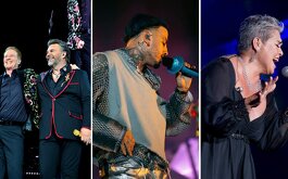 Collage de eventos que hay en Guadalajara del 10 al 17 de noviembre: Lupita D'Alessio, Rauw Alejandro, Emmanuel y Mijares