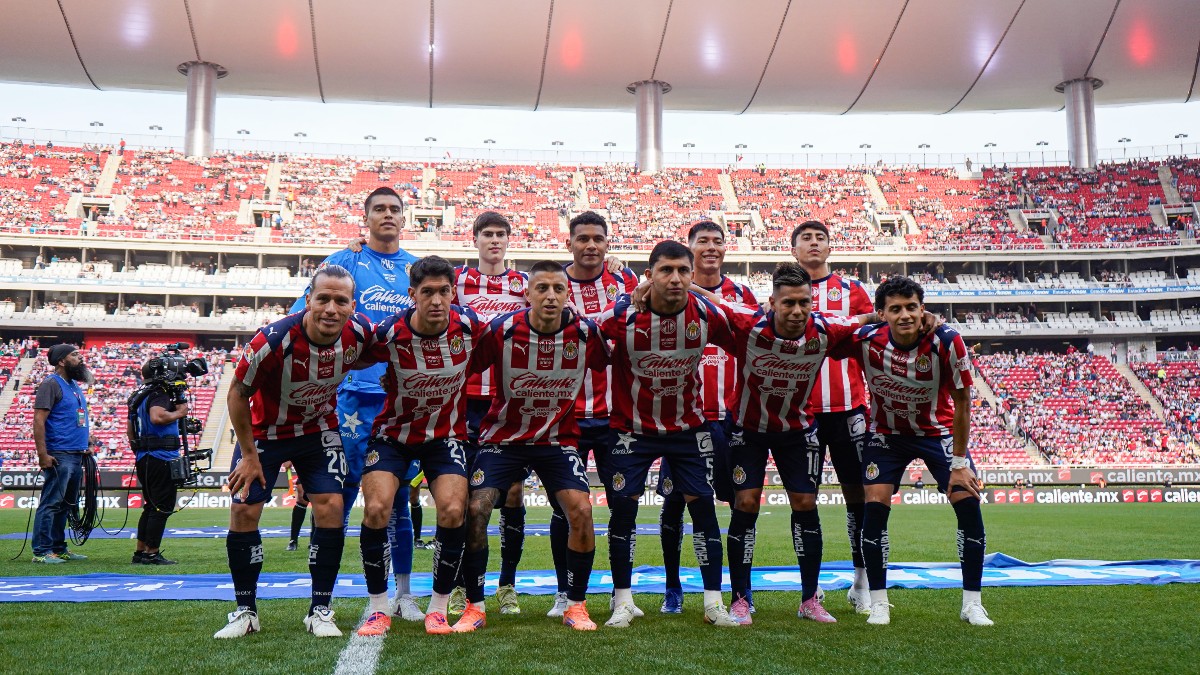 Chivas previo a su último partido ante Rayados del Apertura 2025.