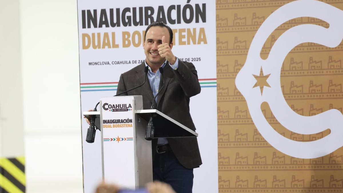 Coahuila refuerza su liderazgo industrial con la apertura de Dual Borgstena en Monclova, generando empleo y confianza para inversionistas.