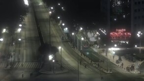 Imágenes de Webcams de México donde se ven apagones en diferentes ciudades de México