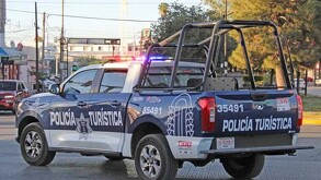 Unidad de Policía Turística, corporación recién anunciada para reforzar la seguridad en el Centro Histórico de Torreón.