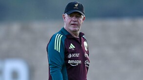 Javier Aguirre durante una de las concentraciones de la Selección Mexicana previo al Mundial de 2026.