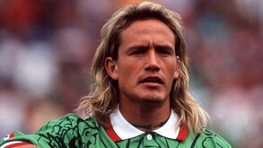 Luis Hernández, durante su paso con la Selección Mexicana.