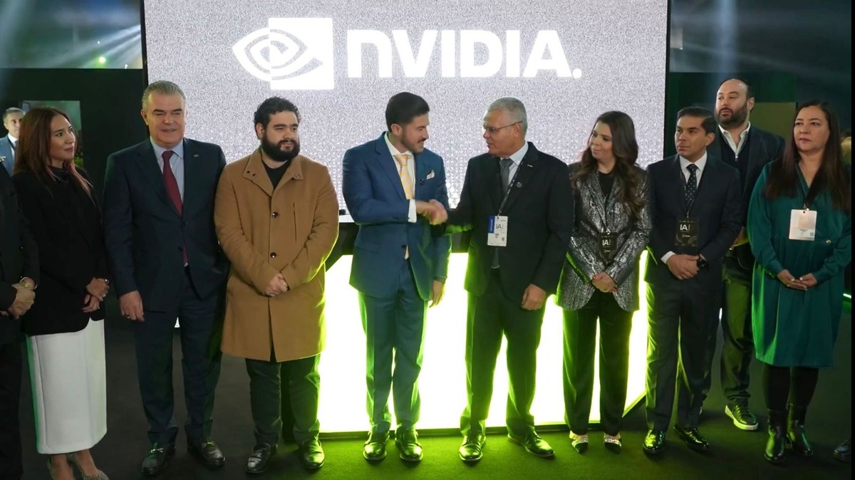 Samuel García en anuncio de NVIDIA en Nuevo León. / Twitter Samuel García