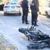 Accidentes de motociclistas en Santa Catarina, Nuevo León.