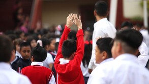 Niños en escuela de CdMx