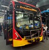 Autobuses presentados en la Expo Transporte 2025 en la Expo Guadalajara