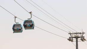 sistema de cablebús en la ciudad de puebla