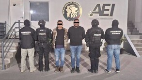 Hombres detenidos por asesinato de funcionarios en Zacatecas