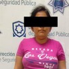 Mujer detenida por robo