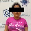 Mujer detenida por robo