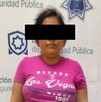 Mujer detenida por robo