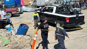 Se registró una explosión de pirotecnia en el mercado municipal de Pinal de Amoles, Querétaro.