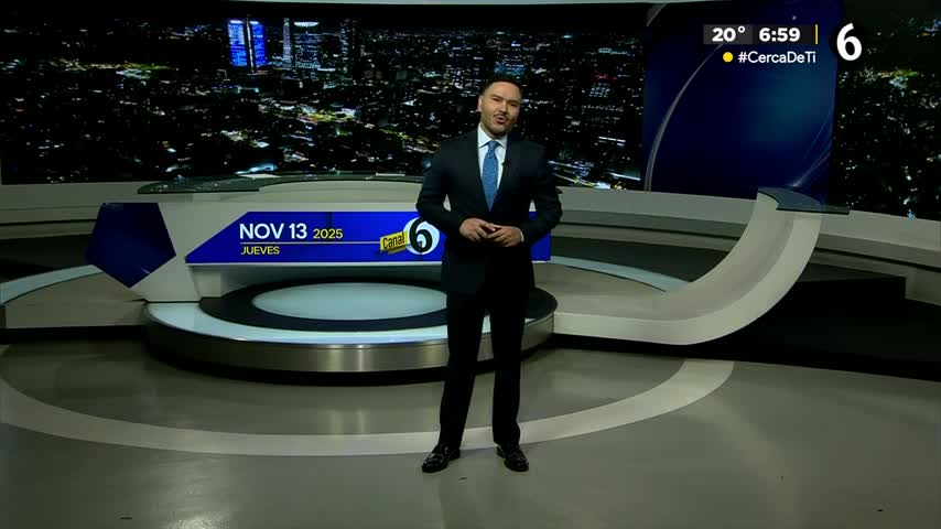 Telediario nocturno CdMx, jueves 13 de noviembre de 2025.