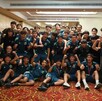 Jugadores mexicanos y japoneses juntos en el hotel de concentración durante el Mundial Sub-17 de 2025.